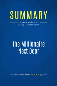 Summary: The Millionaire Next Door_cover