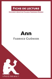 Ann de Fabrice Guénier_cover