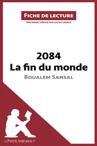 2084. La fin du monde de Boualem Sansal_cover