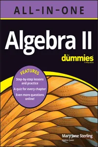 Algebra II All-in-One For Dummies_cover