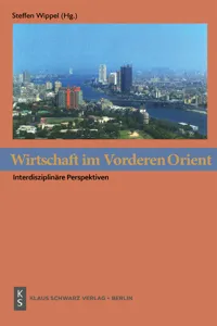 Wirtschaft im Vorderen Orient_cover