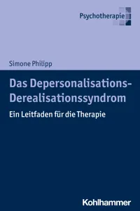 Das Depersonalisations - Derealisationssyndrom_cover