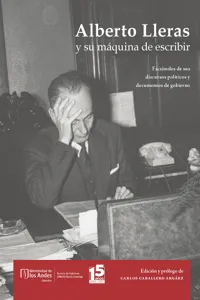 Alberto Lleras y su máquina de escribir_cover