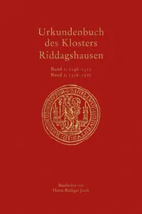 Urkundenbuch des Klosters Riddagshausen_cover