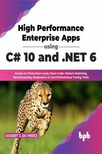 High Performance Enterprise Apps using C# 10 and .NET 6_cover