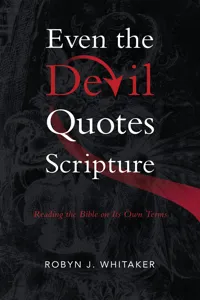 Even the Devil Quotes Scripture_cover