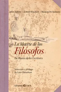 La muerte de los filósofos en manos de los escritores_cover