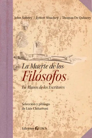 La muerte de los filósofos en manos de los escritores