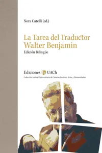La tarea del traductor Walter Benjamin_cover