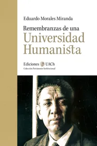 Remembranzas de una Universidad Humanista_cover