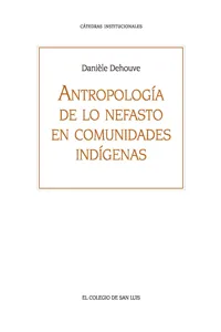 Antropología de lo nefasto en comunidades indígenas_cover