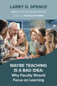 Maybe Teaching is a Bad Idea_cover