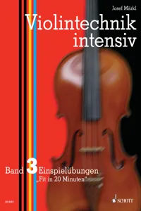 Violintechnik intensiv_cover