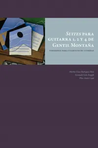 Suites para guitarra 1, 2 y 4 de Gentil Montaña_cover