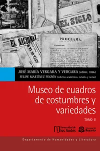 Museo de cuadros de costumbres y variedades Tomo II_cover