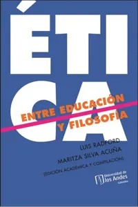 ÉTICA ENTRE LA EDUCACIÓN Y FILOSOFÍA_cover