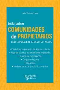 Todo sobre comunidades de propietarios. Guía jurídica al alcance de todos_cover