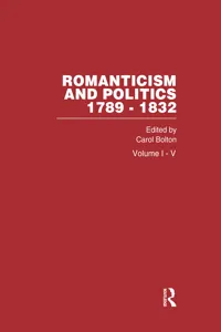 Romanticism and Politics, 1789–1832_cover