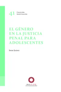 El género en la justicia penal para adolescentes_cover