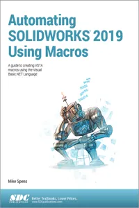 Automating SOLIDWORKS 2019 Using Macros_cover