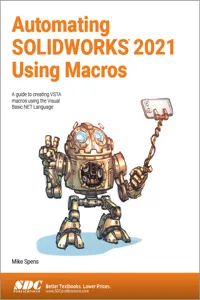 Automating SOLIDWORKS 2021 Using Macros_cover