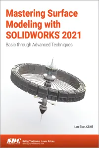 Mastering Surface Modeling with SOLIDWORKS 2021_cover