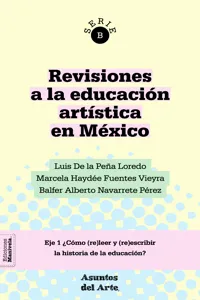Revisiones a la educación artística en México_cover