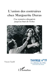 L'union des contraires chez Marguerite Duras_cover