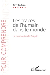 Les traces de l'humain dans le monde_cover