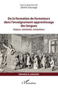 De la formation de formateurs dans l'enseignement-apprentissage des langues_cover