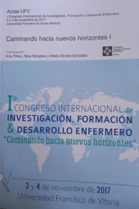 I Congreso internacional de investigación, formación & desarrollo enfermero_cover