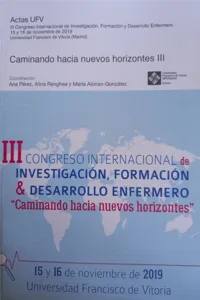 III Congreso internacional de investigación, formación & desarrollo enfermero_cover