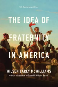 The Idea of Fraternity in America_cover