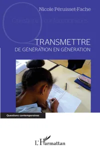 Transmettre de génération en génération_cover