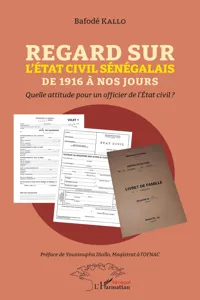 Regard sur l'État civil sénégalais de 1916 à nos jours_cover