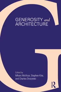 Generosity and Architecture_cover