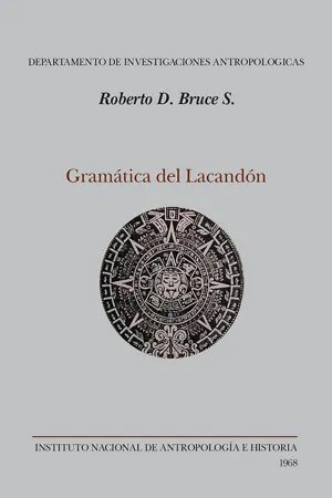 Gramática del Lacandón