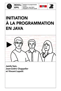 Initiation à la programmation en Java_cover