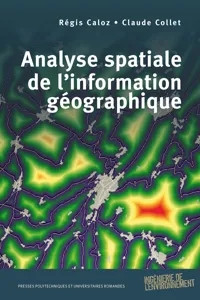 Analyse spatiale de l'information géographique_cover