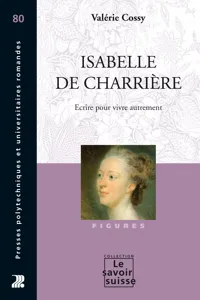 Isabelle de Charrière_cover