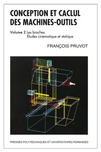 Conception et calcul des machines-outils_cover