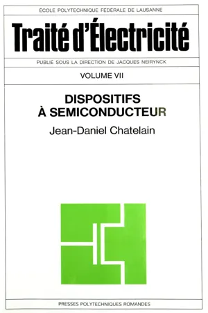 Dispositifs à semiconducteur (TE voume VII)