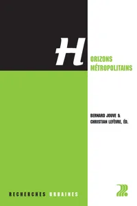 Horizons métropolitains_cover