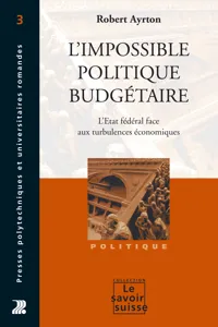 L'impossible politique budgétaire_cover