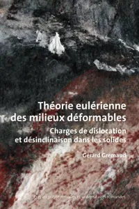 Théorie eulérienne des milieux déformables_cover