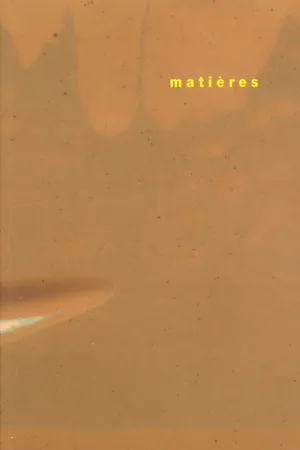 matières 7