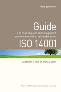 Guide à la mise en place du management environnemental en entreprise selon ISO 14001_cover