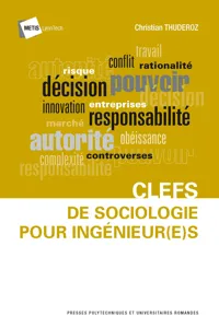 Clefs de sociologie pour ingénieus_cover