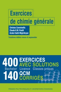 Exercices de chimie générale_cover