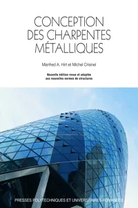 Conception des charpentes métalliques_cover